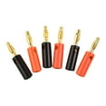 thumbnail image 3 of High Quality 4mm Banana Plug Male Connector Gold Audio Speaker Wire Cables, 3 of 7