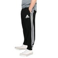 thumbnail image 4 of adidas Men's Essential Fleece Joggers Black S, 4 of 6