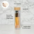 thumbnail image 3 of Pinky Up Blair Travel Infuser Mug, Loose Leaf Tea Tumbler, 16oz, Iridescent, 3 of 9