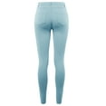 thumbnail image 3 of A2Y Women's Comfort Mordern Stretch Skinny Ponte Pants Sky Blue M, 3 of 7