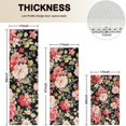thumbnail image 4 of Pioneer Flower Floral Print Pattern Kitchen Rugs Sets Of 3,Kitchen Runner Rugs Non Skid Washable,Decorative Kitchen Floor Mats for Kitchen,Sink,Laundry,17"x30"+ 17"x47" + 17"x59", 4 of 6