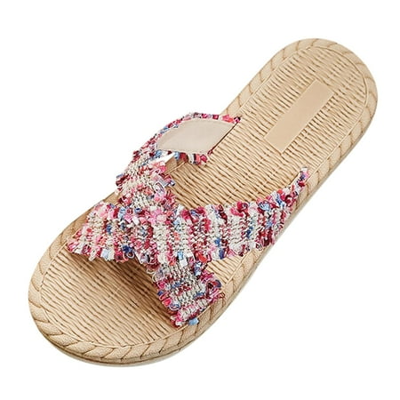 

Womens Slippers Fashion Women S Spring Summer Beach Casual Flat Slippers Sandals