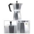 thumbnail image 2 of Cafetera italiana de aluminio tipo moka Nikou 600 ml 12 tazas, 2 of 5