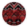 thumbnail image 2 of RUIYC Round Table Cloths, Waterproof Boho African Tribal Art Christmas Tablecloth Table Cover for Kitchen Dinning Tabletop Decoration, 2 of 7