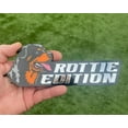 thumbnail image 2 of Dog Edition Car Badges Laser Cutting Car Vehicle Emblem,3D Car Badge Automotive Decals Stickers Funy Animal Decor Car Accessories Gifts for Car Truck Rv Boat Exterior Decoration (Rottie), 2 of 5