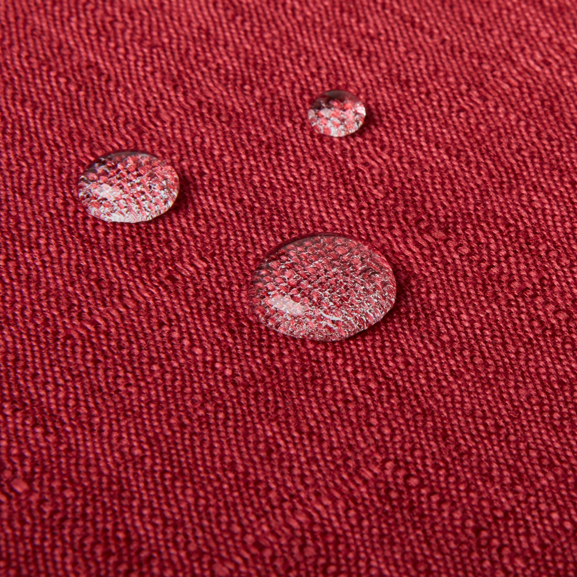 TOWN & COUNTRY LIVING Somers Reversible Placemat 4-Pack Set, Claret Red, 13"x17.5"