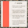 thumbnail image 6 of Country Brook Design® 1 Inch Hot Orange PVC Webbing, 50 Yards, 6 of 7