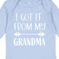 thumbnail image 4 of Inktastic I Got It from My Grandma Boys or Girls Long Sleeve Baby Bodysuit, 4 of 5