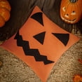 thumbnail image 5 of Polyester Halloweens Pillow Case Machine Washable Embroidery Artwork for Sofa Bed Office Styling, 5 of 12