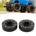 thumbnail image 1 of 2Pcs RC Brass Wheel Weights,6 Hole Brass Beadlock  Replacement for 1.9in 2.2in Beadlock Wheel Rim, 1 of 8