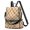 Thanksgiving Retro Fall Diagonal Plaid Pattern, variant on Thanksgiving Orange White Gingham Pattern Fashion Backpack, Convertible Shoulder Bag with Side Bottle Pockets & Convertible Strap, Large Capacity Gifts for Women Casual Use