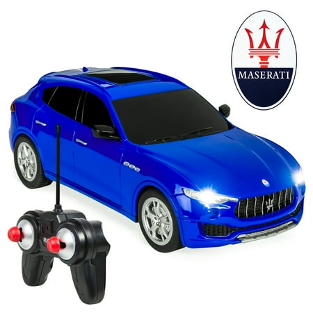 1 18th Scale Rc - Best Choice Products 1/24 Scale 27MHz Officially Licensed RC Maserati Levante Remote Control Toy Car - Blue