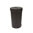 thumbnail image 1 of Good Ideas Aspen ECO 50 Gallon Outdoor Rain Barrel Water Storage Collector, Oak, 1 of 7