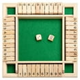 Preschool Educational Educational Learning Games Shut The Box Wooden
