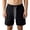 Black, variant on Fgvctg Mens Work Shorts Elastic Waist Summer Travel Casual Cargo Shorts Stretch Lightweight Workout Regular Fit Short Fashion Waistband Drawstring Pant with Pockets,White,XL