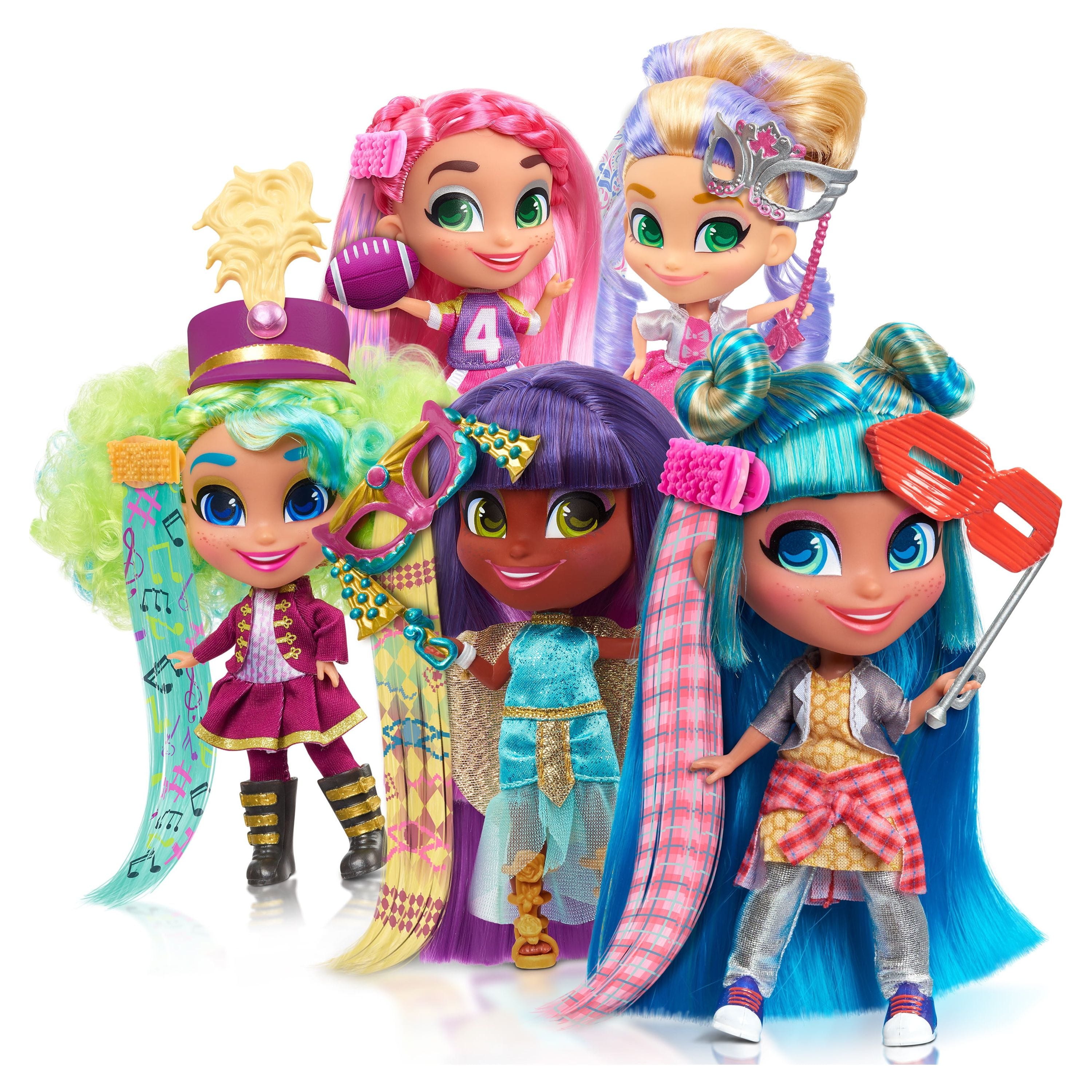 DG Nylon Artist Pack Rainbow Vibes 5oz 5 Color Doll Hair for
