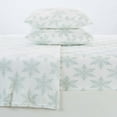 thumbnail image 4 of Great Bay Home Printed Velvet Plush Warm and Cozy Fleece Sheet Set  (Full, Large Snowflake), 4 of 6