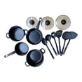 thumbnail image 2 of Juego de utensilios de cocina con batería, ollas antiadherentes, 13 piezas, 2 of 3