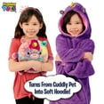 thumbnail image 4 of Huggle Pets Rainbow Unicorn Animal Hoodie, 4 of 6