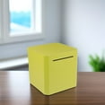 thumbnail image 2 of Soimiss Yellow Money Safe Stainless Steel Bank for Adults Easy Storage Solution, 2 of 6