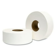 Morcon Tissue Jumbo Toilet Paper, Septic Safe, 2-Ply, White, 3.3 x 700 ft, 12 Rolls/Carton