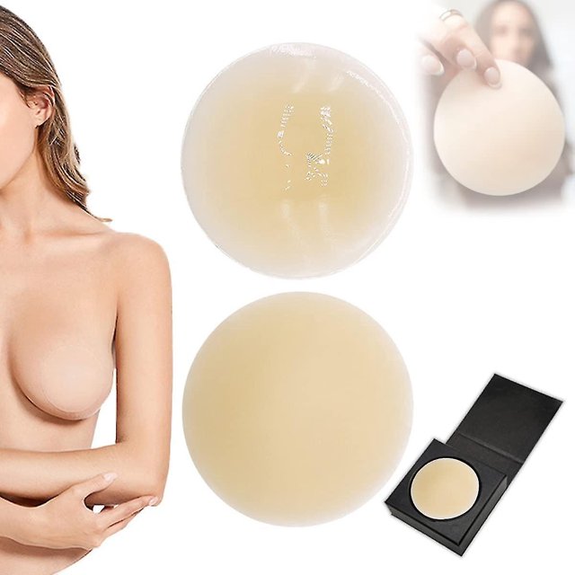 Lishi Invisible Breathable Silicone Nipple Covers - Comfortable and Reusable
