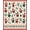 Red, Pattern 1, variant on ODIKA 5'x7' Machine Washable Non-Slip Area Rug, Magical Forest with Enchanted Garden High Traffic Rug, Pink, 639728