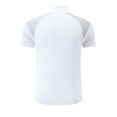 thumbnail image 4 of Men's Polo Shirt, Short Sleeve Breathable, White, 4 of 4