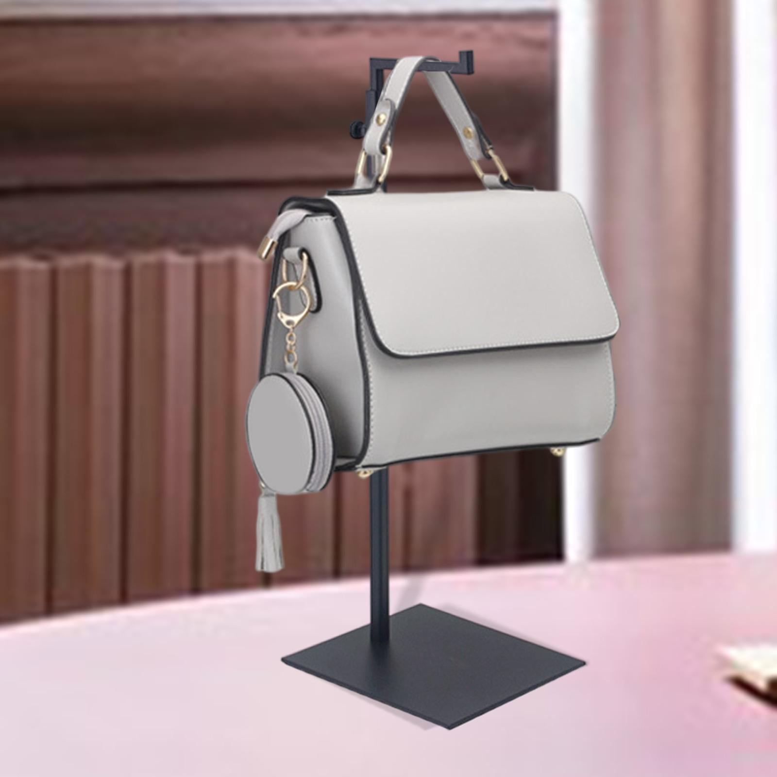 Handbag Display Stand Sturdy Double Hook Stainless Steel Bags Display Holder  | eBay