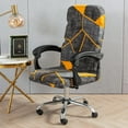 thumbnail image 4 of Funda para silla de oficina profesional, diseño universal con borde elástico para un ajuste personalizado, tela elástica para comodidad y durabilidad durante todas las estaciones, 4 of 5
