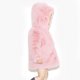 thumbnail image 2 of Gibobby Chamarra de invierno para niños y niñasChaqueta para niñas pequeñas Otoño de moda Orejas Invierno Niño pequeño Niños Cuello de lana Chaquetas sól(Rosa, 3-4 Años), 2 of 5