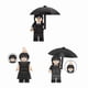thumbnail image 1 of Bloques Armables 3 Figuras Clásicas de Personajes de Miércoles, Minifiguras de Juguete, Regalo Ideal y Decoración para Pastel para Niños Niñas Fans Fiestas de Cumpleaños, 1 of 7