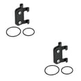 thumbnail image 4 of tamizeot Plate Clip Number Holder Card Stand Workmanship Compact Size Handy Install Simple Structure Equipment Mountain Road Type 2 2Set, 4 of 6