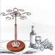 thumbnail image 1 of Organizador De Estante De Exposición De Estante Para Copas De Vino De 6 Botellas De Hierro De Escritorio, 1 of 7