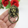 thumbnail image 4 of Poignée de Tiroir Tête de Lion en Alliage Style Antique, 4 of 5