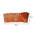 thumbnail image 7 of DIY Artificial Palm Thatch Roll PE Synthetic Material Artificial Thatch Roofing 100x50cm Accessory Outdoor Multipurpose Decoration Reusable Style D, 7 of 7