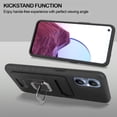 thumbnail image 5 of CoverON For Oneplus Nord N20 5G Phone Case, Credit Card slot Ring KickStand Rugged Cover Magnetic holder, Black, 5 of 8