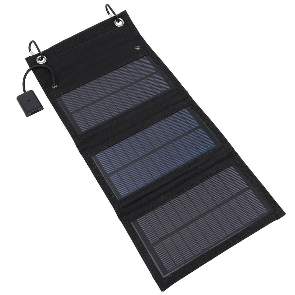 Kritne 15W Portable Solar Panel Foldable Pack Waterproof Solar Panels