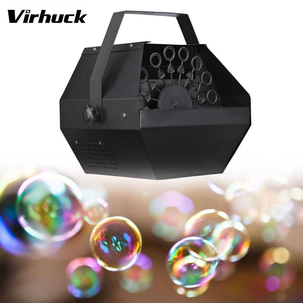 VIRHUCK Bubble Machine For Parties Automatic Bubble Maker, Portable