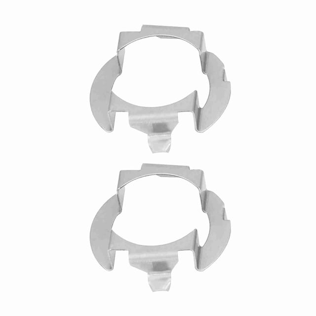 Rankomu 1 par de Soportes de Adaptador H7, retenedores Base de Enchufe Clik para Benz Clase B Opel H7 Soporte de retenedor de Adaptador de Faro LED