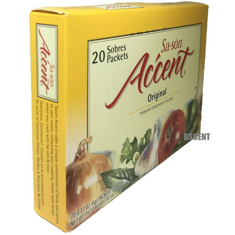 Seasoning With Cilantro and Annatto ACCENT 6.34 Oz – Saboriza