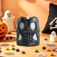 thumbnail image 5 of Konghyp Halloween Decorative Lights Plastic Imitation Candle Skull Ornament Lamp LED Electronic Night Light, Party Decoration, Soft Light Effect, Reusable Christmas Decor, Ghost Festival Ornament, 5 of 6