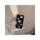 thumbnail image 4 of 1pc Glossy Black & Silver Five-Star Pattern Phone Case For Apple Iphone, 4 of 4