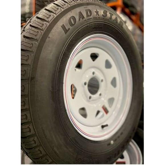 Americana Tire and Wheel Tire/Wheel Assembly 32068 Tire/Wheel Assembly; 14 Inch Diameter x 5.5 Inch Width; 5 x 114.3 Millimeter/5 x 4.50 Inch Bolt Pattern