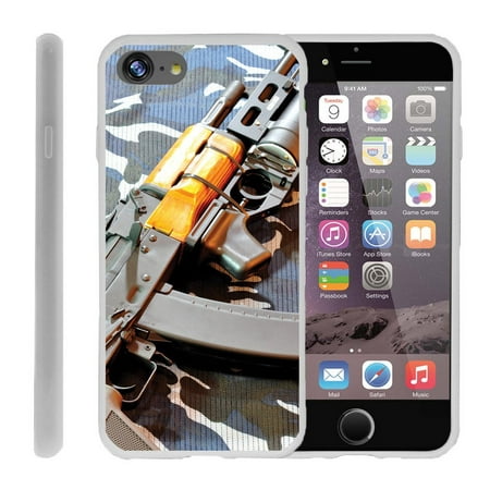 Apple iPhone 7 Case | iPhone 7 Flex Case  [ Flex Force ] Lightweight Flexible Phone Case - American (Best Ebay Sniper App Iphone)