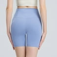 thumbnail image 6 of leijia High Waisted Women Biker Shorts Buttery Soft Elastic Butt Lifting Tummy Control Shorts for Gym, Yoga, Workout, 6 of 9