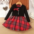 thumbnail image 2 of Bearichfupo Toddler Little Girls Dress And Cardigan Sets 2 Piece Plaid Print Sleeveless Dress And Long Sleeve Cardigan Autumn Winter Clothes Set,Girls' Skirt Sets Sizes 18-24 Months, 2 of 6