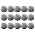 thumbnail image 1 of Uxcell 15pcs Metal Round Buttons 23mm Alloy Flat Sewing Buttons, Black, 1 of 6