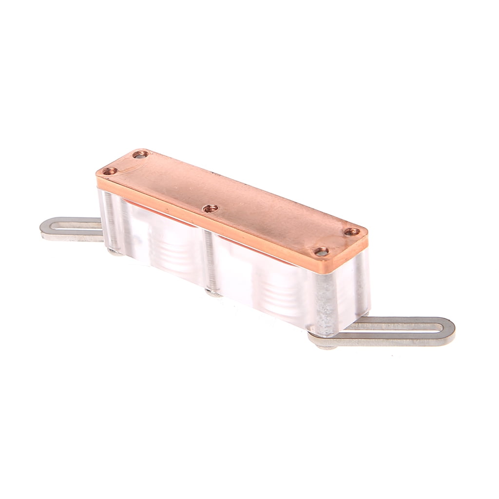 Zeiwohndc Acrylic Water for Tank Cooler Water Cooling Radiator PC CPU Water Block
