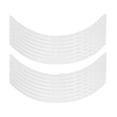 thumbnail image 3 of Reflective Wheel Stickers, Strips Edge Stickers, Waterproof 16-18inch Wear  Motorcycle Decoration Accessory, For Motorbike Scooter, 3 of 8